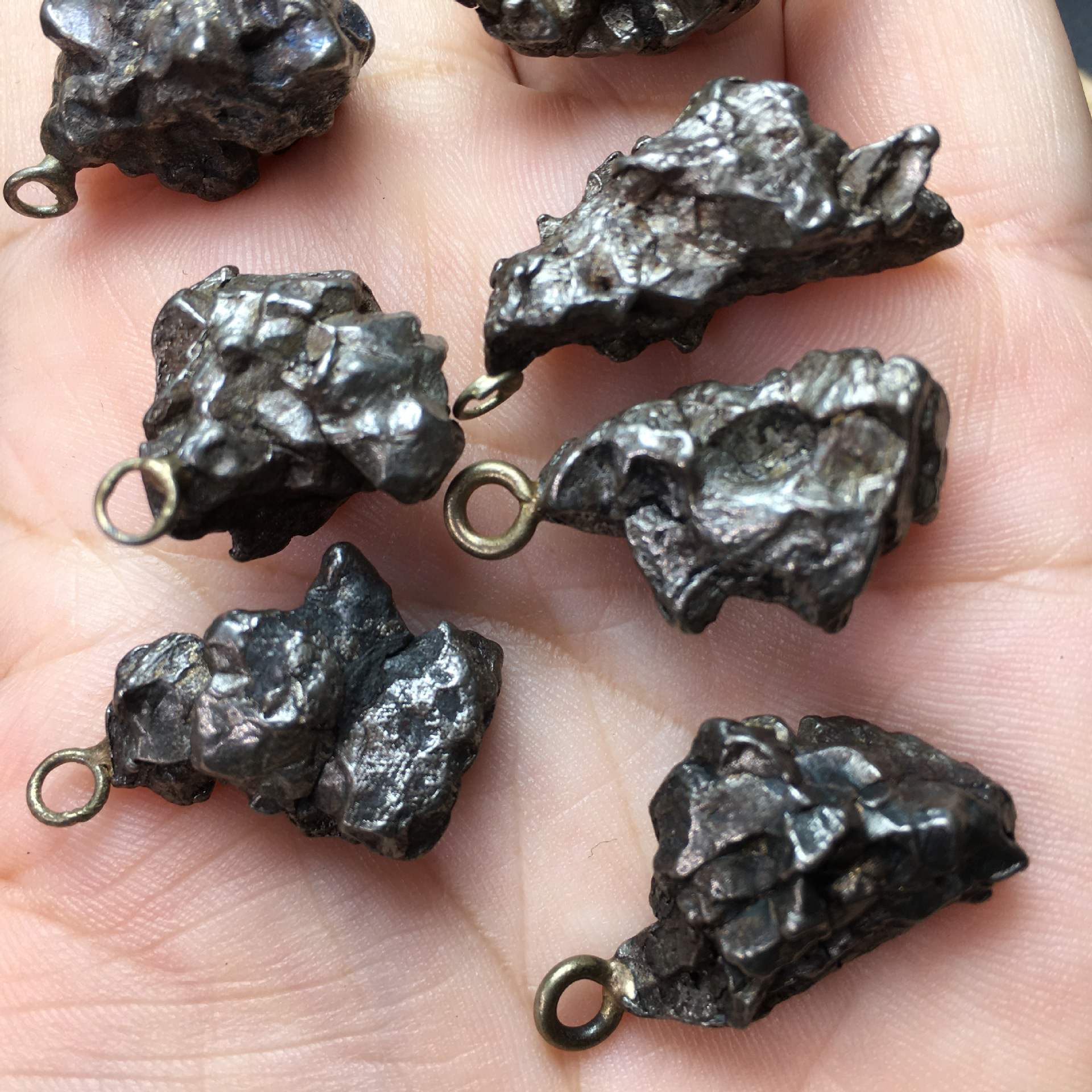 Meteorite Gemstone Pendant