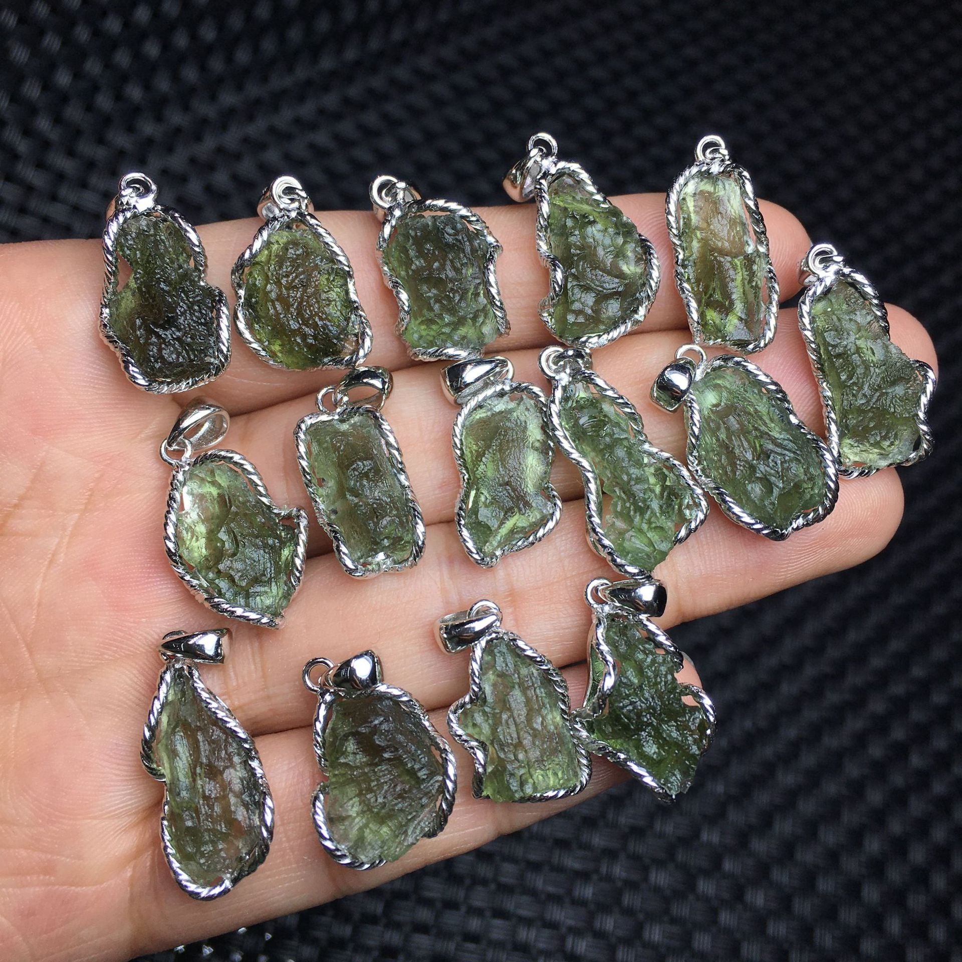 Moldavite Gemstone Pendant