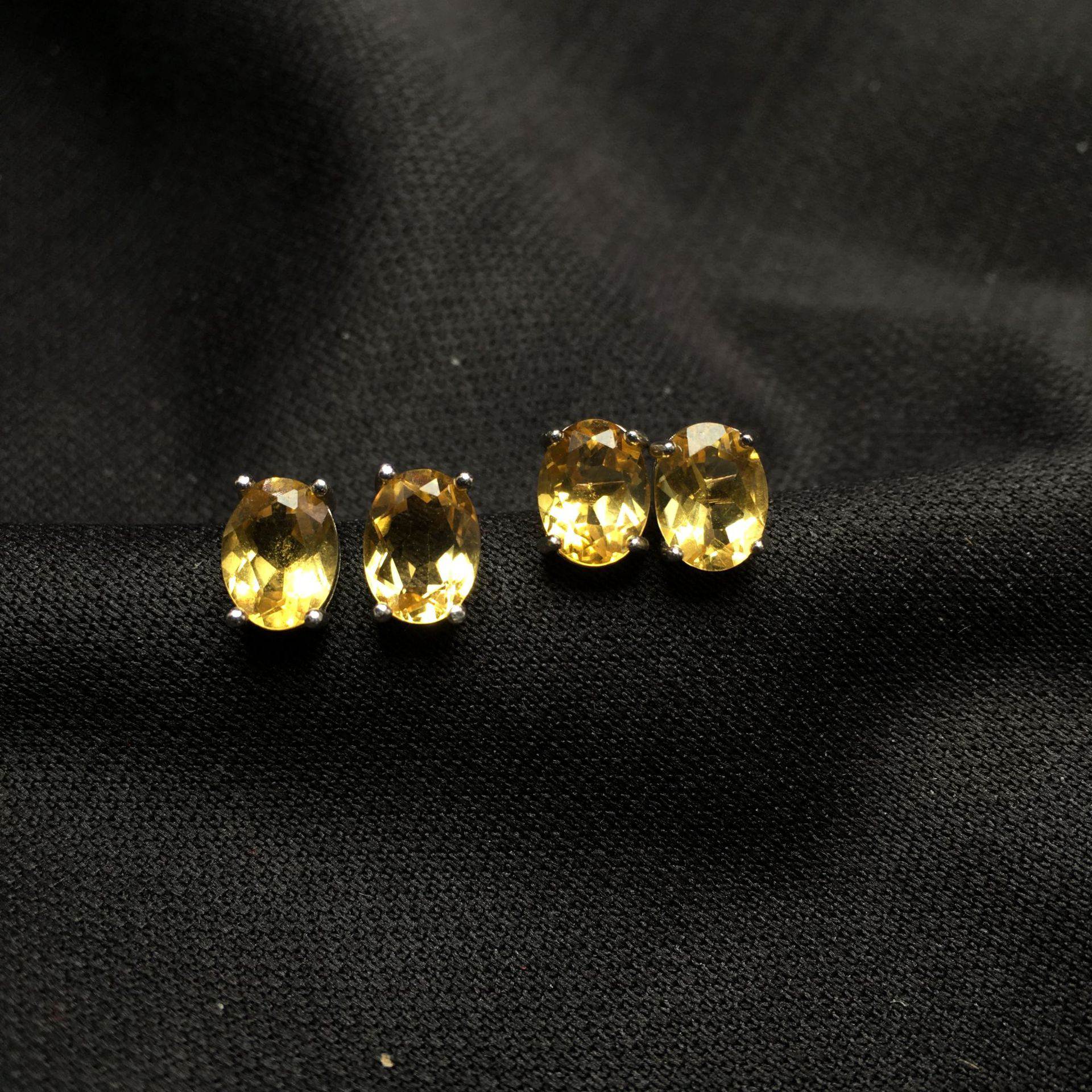 Citrine Gemstone Earrings