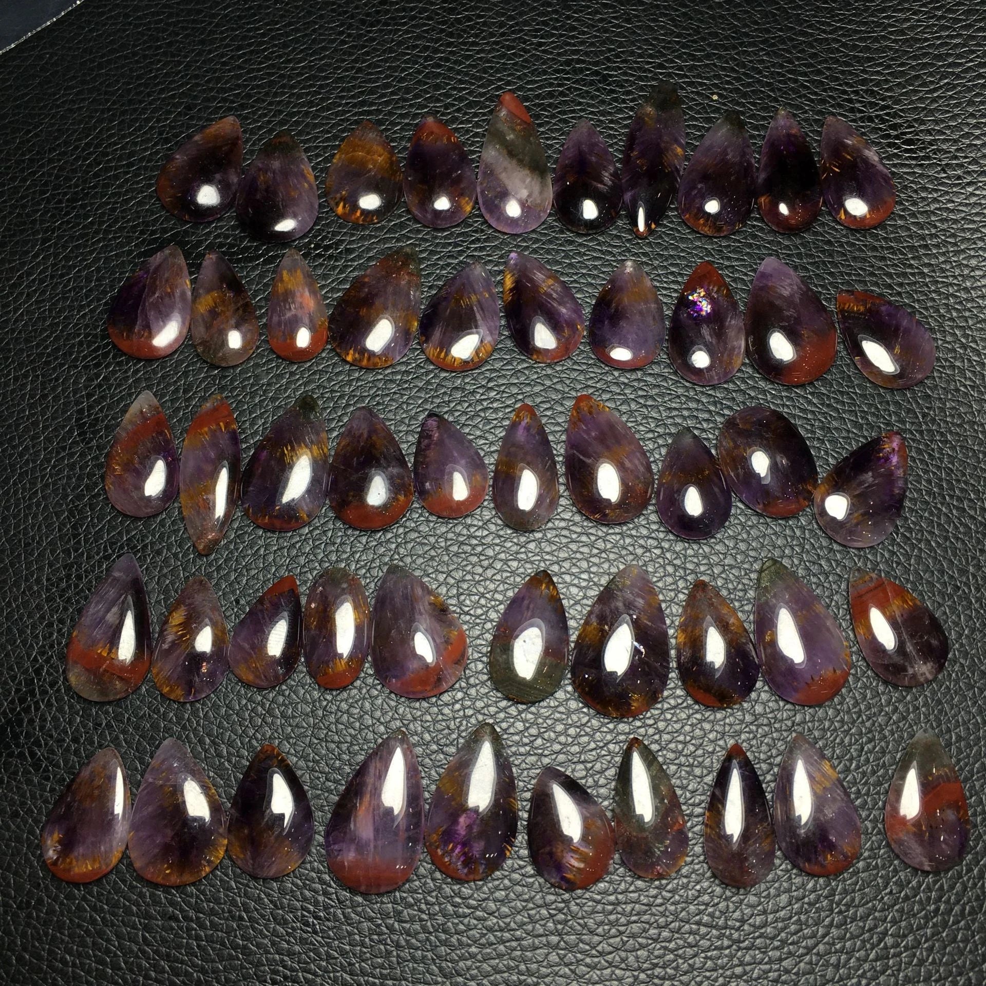 Auralite 23 Droplet-Shaped Crystal Accessories