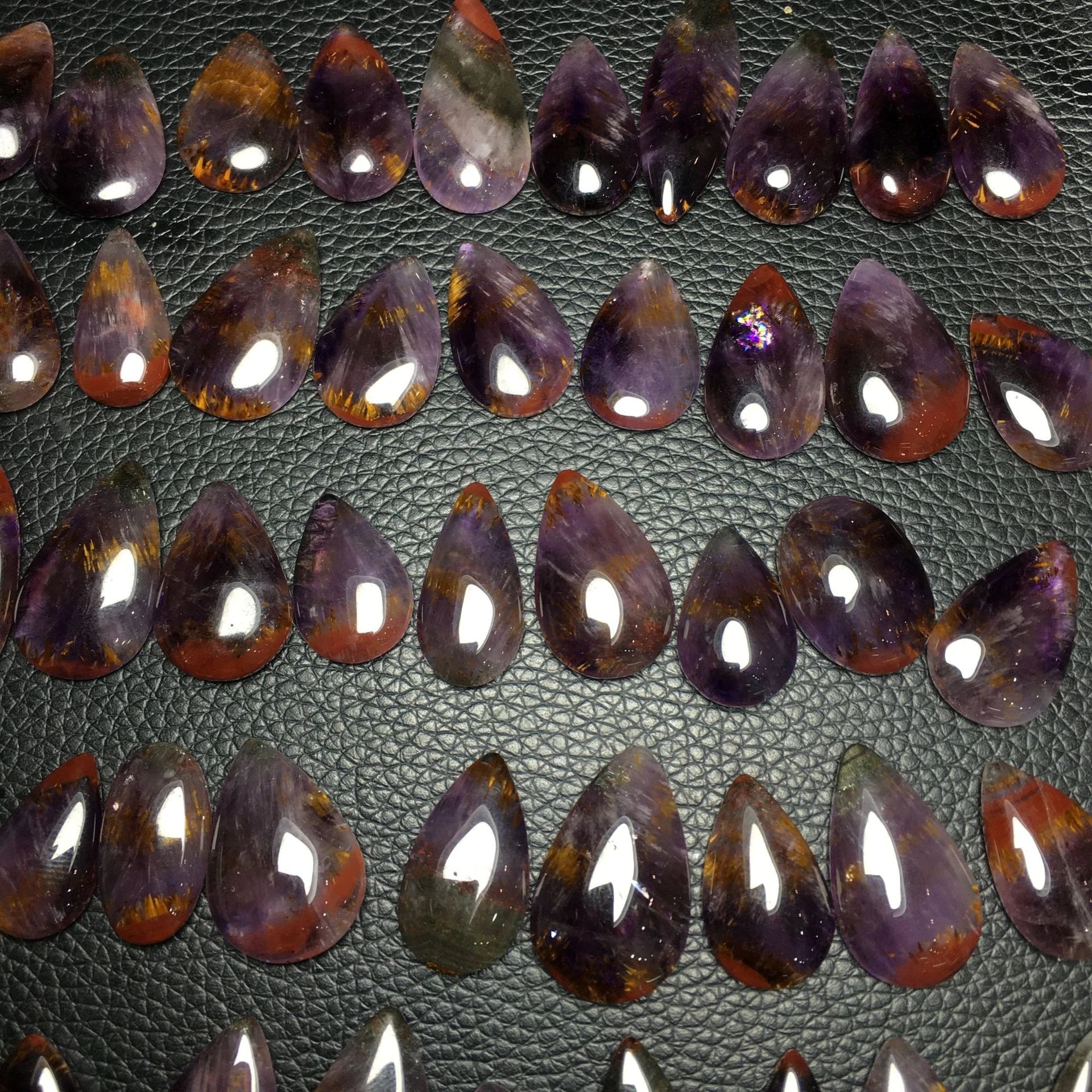 Auralite 23 Droplet-Shaped Crystal Accessories