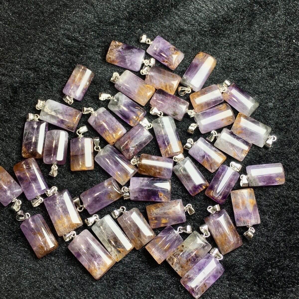 Natural crystal Auralite-23 Crystal Pendant