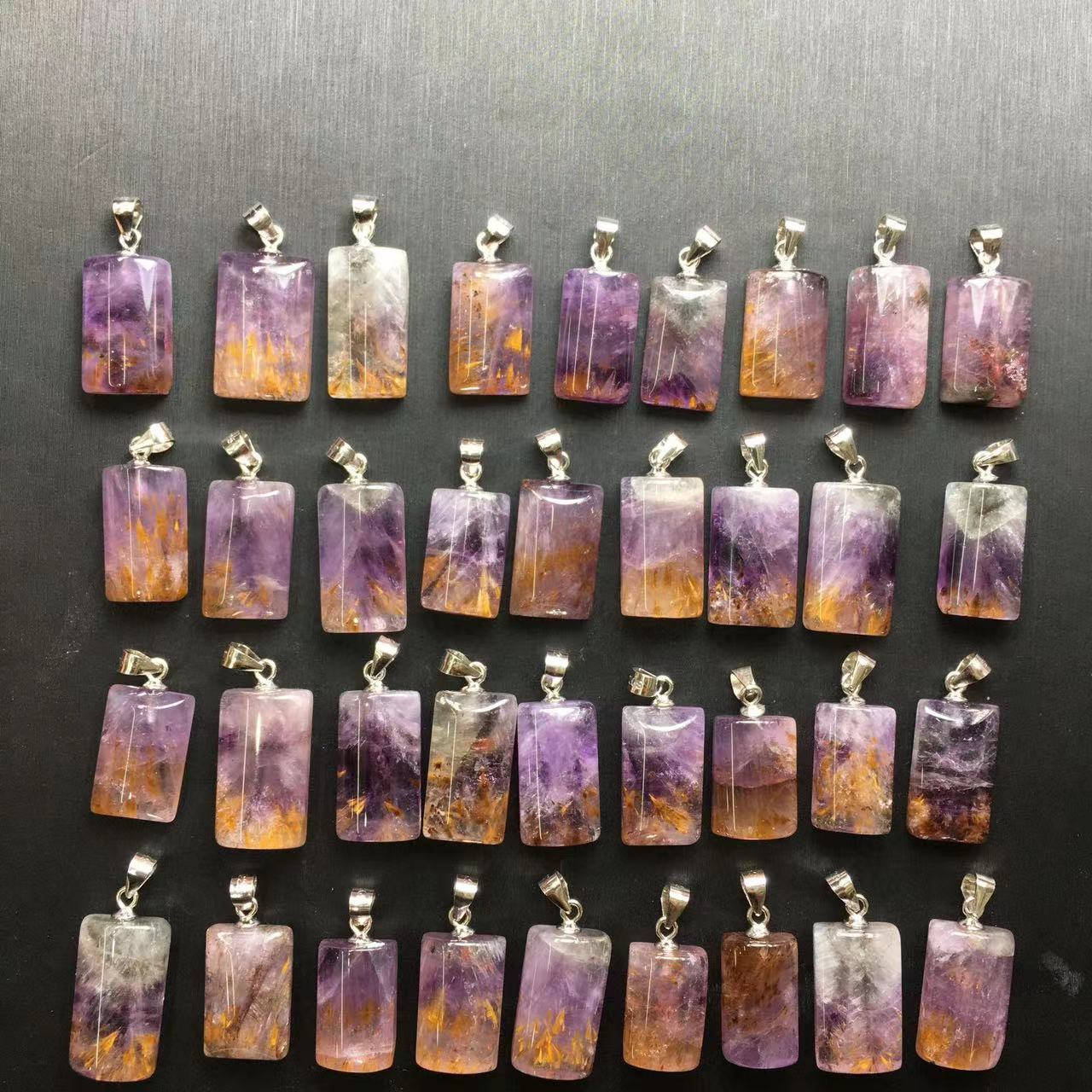 Natural crystal Auralite-23 Crystal Pendant