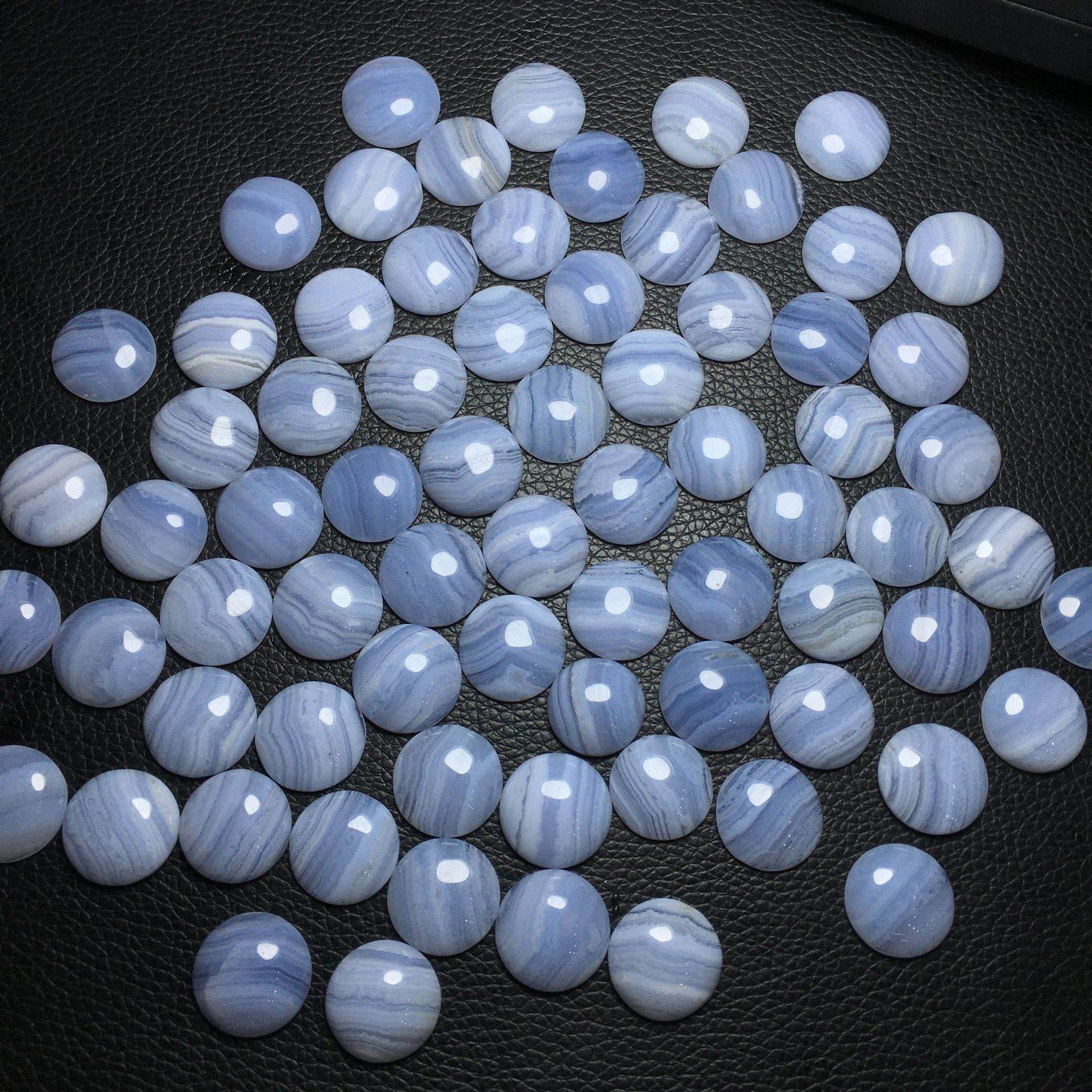 Blue Lace Agate Gemstone Raw Stone Accessories